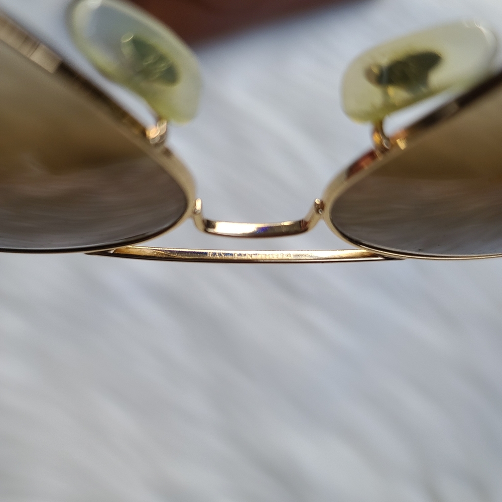 Ray-Ban Aviator Gold Brown Gradient - Picture 5 of 11